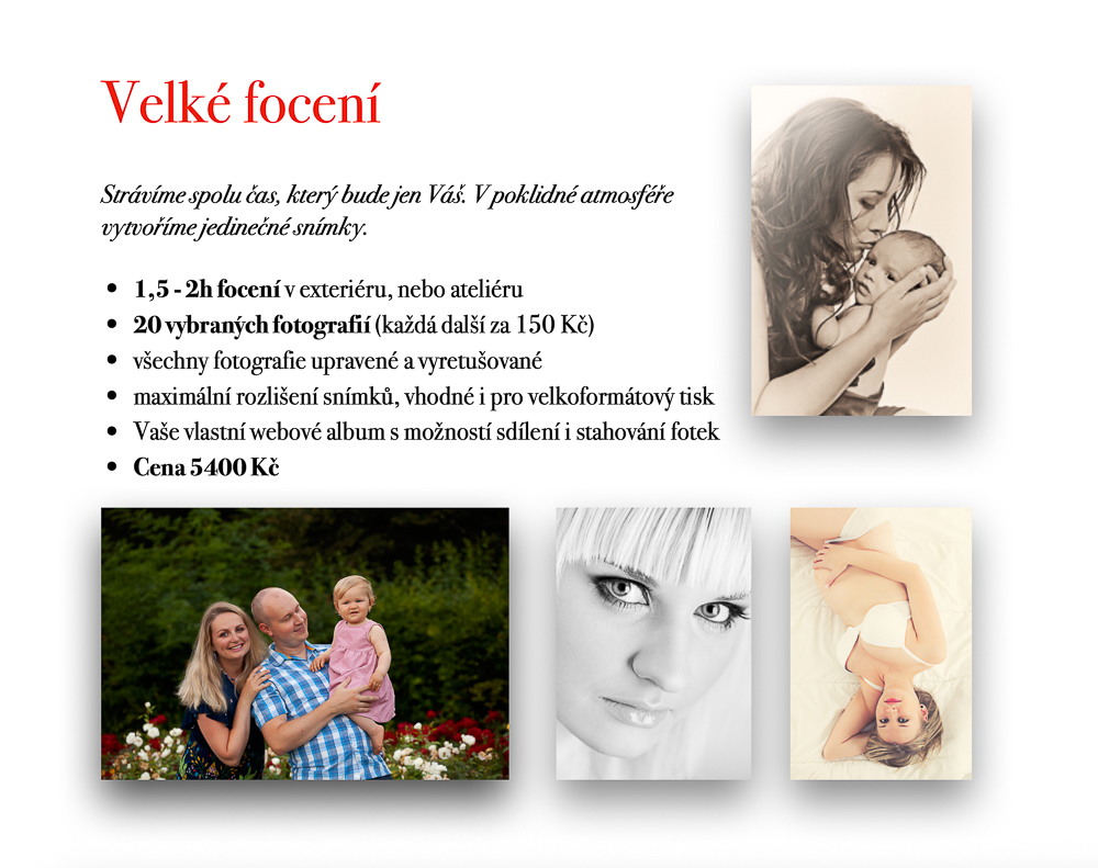 Velké focení Velké focení